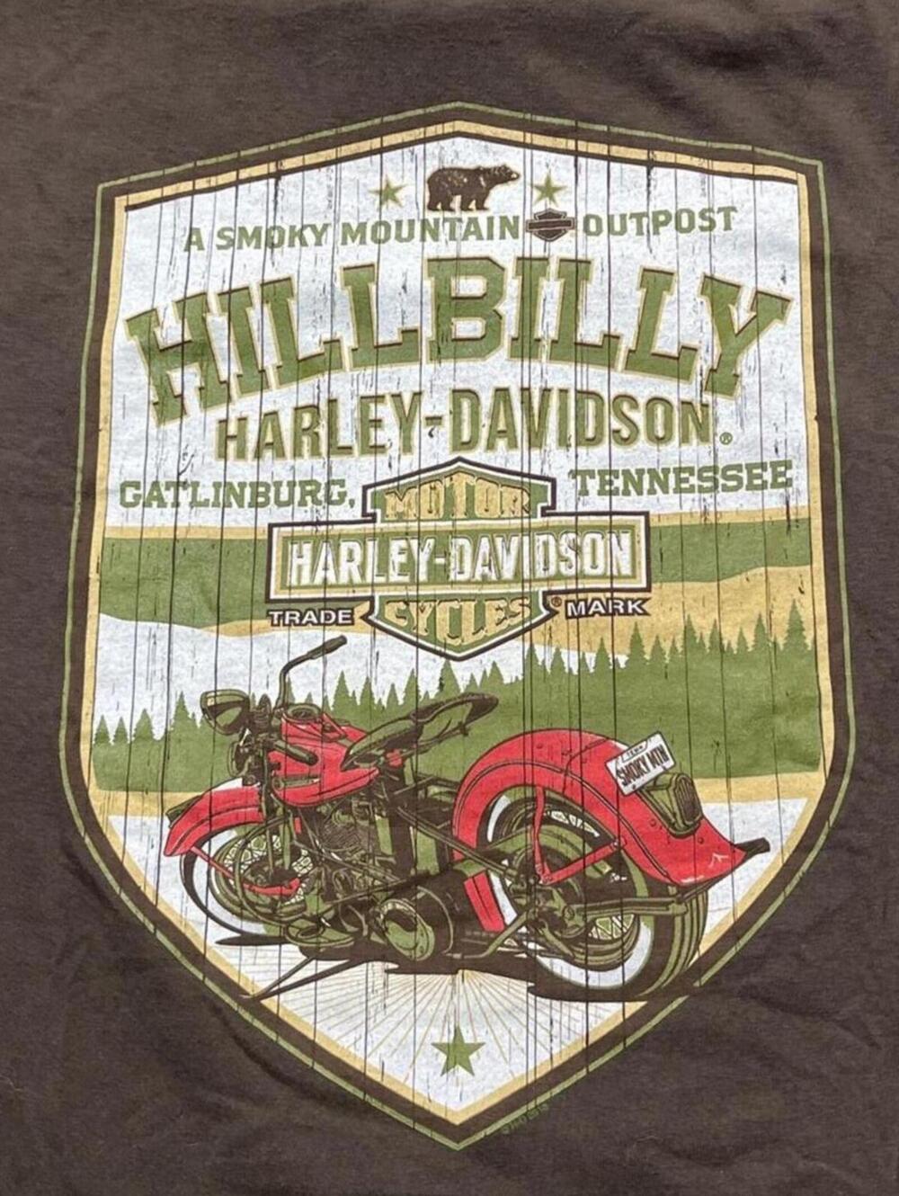 Harley Davidson Gatlinburg, Tennessee Preowned XL T-shirt